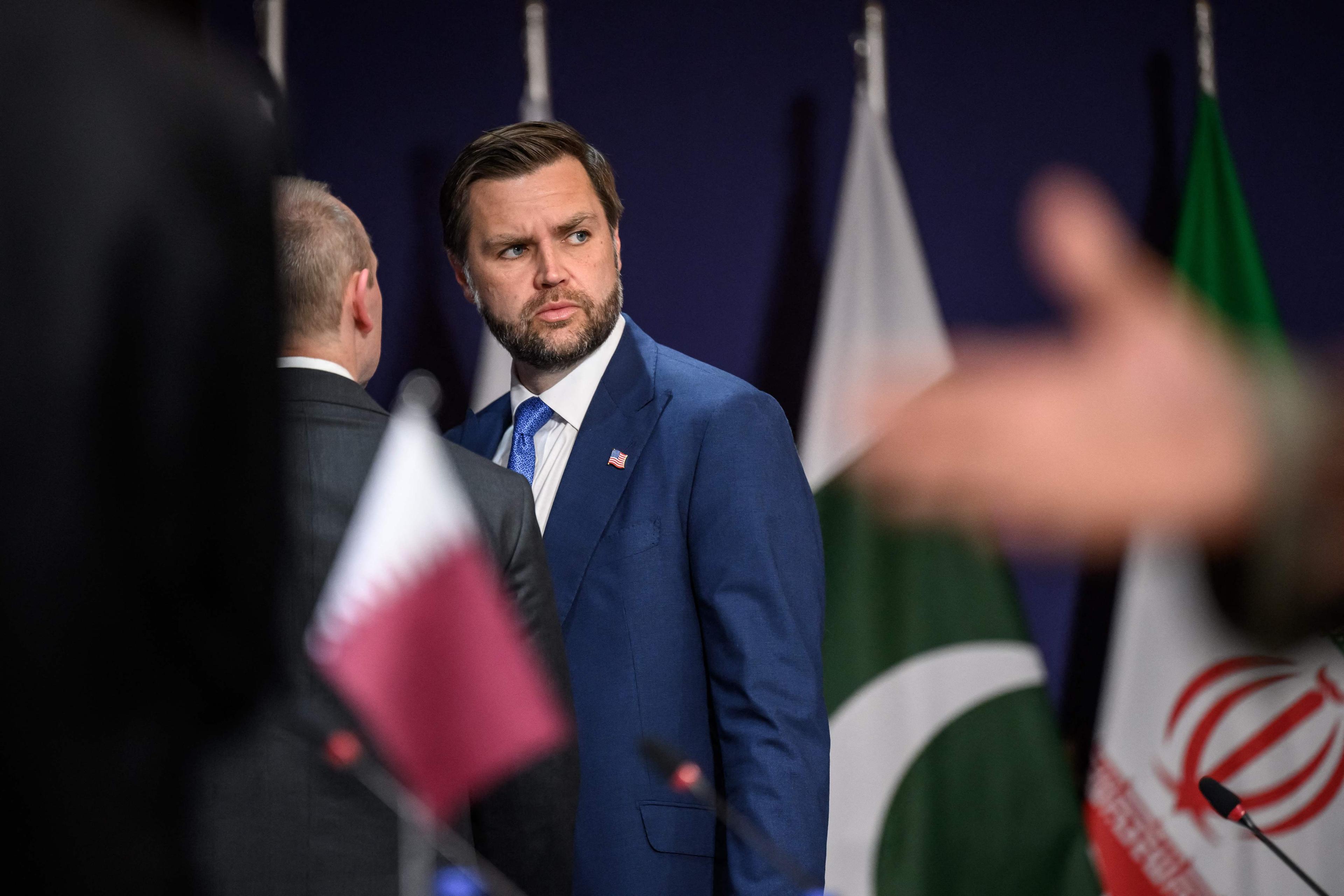 U.S. vice president sought out Iran's security chief to resume peace negotiations