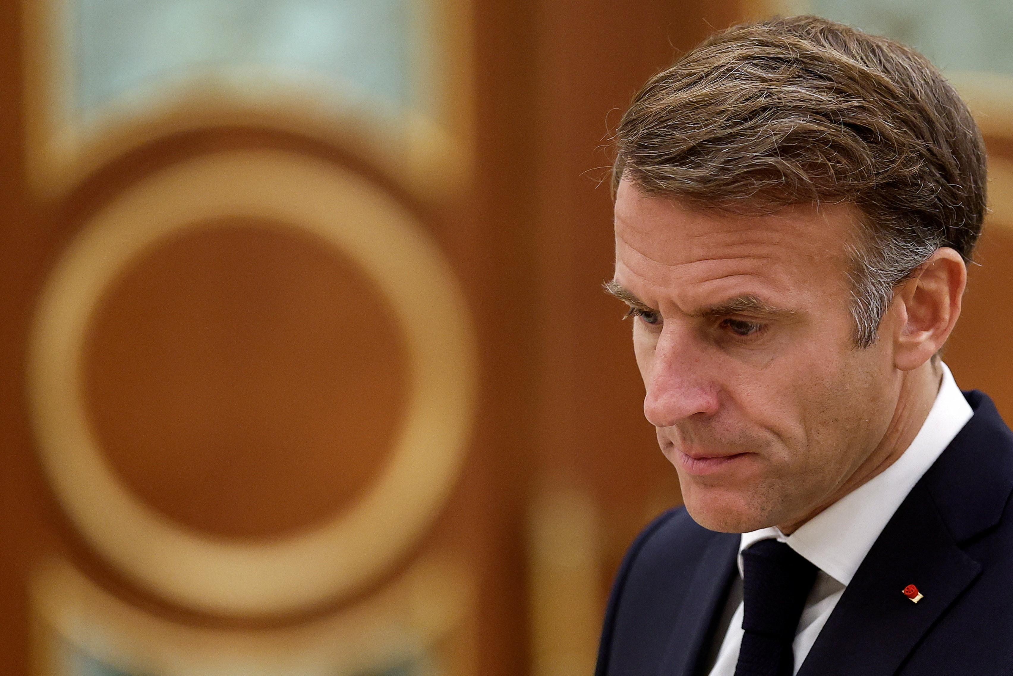 After protests, Macron promises order in France and dismisses external criticism as 'stupid'