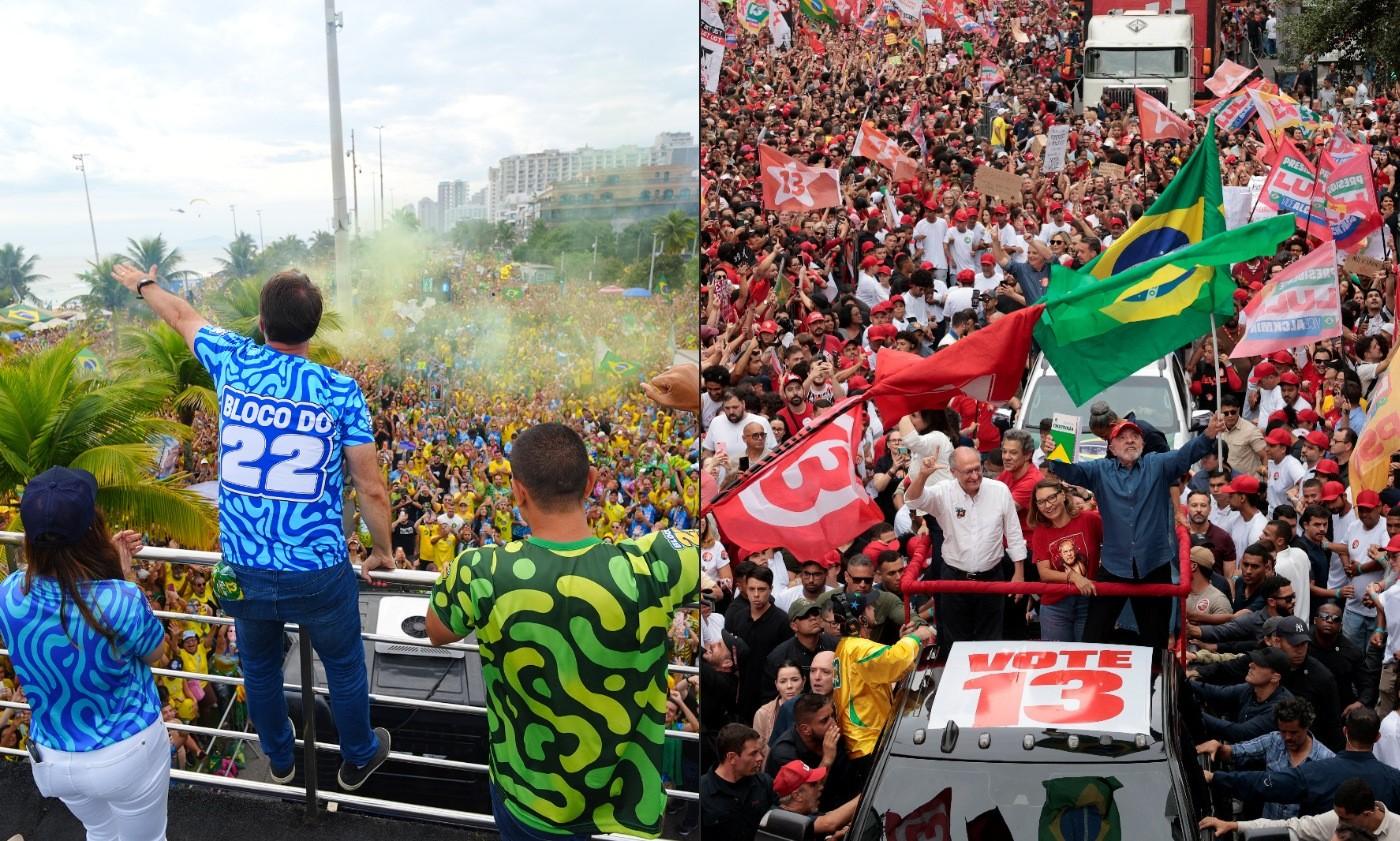 Lula and Flávio hold rallies in São Paulo, Rio and Belo Horizonte on the eve of the runoff