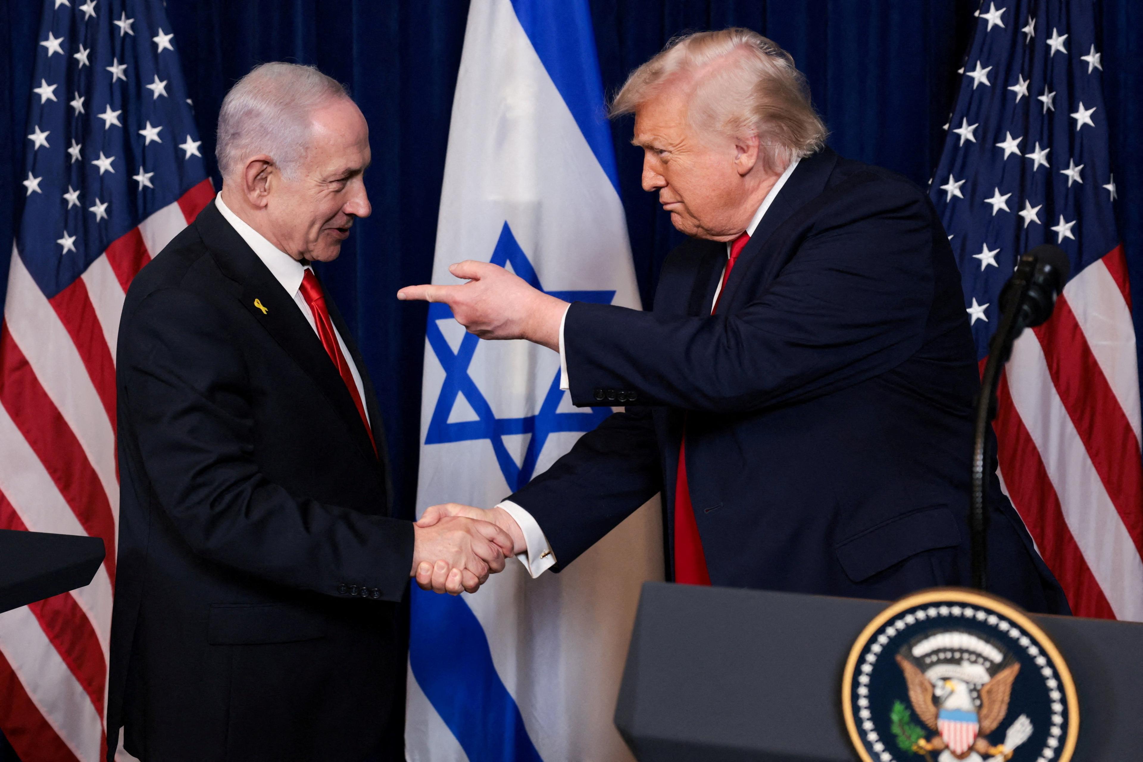 Trump endorses Netanyahu in Israeli elections