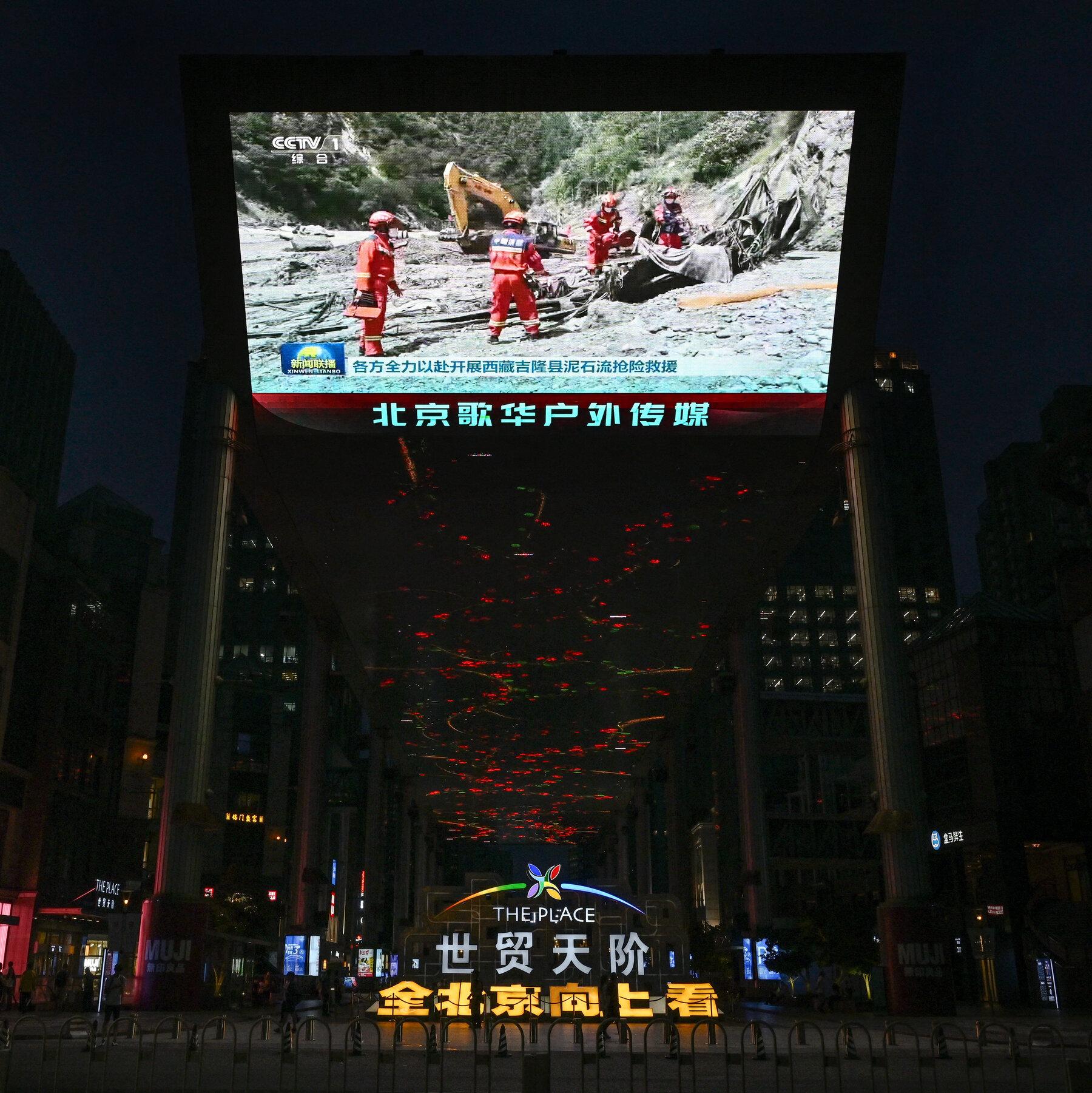 China Censors and Punishes to Shape Narrative on Floods in Tibet, a Contrast to Nepal