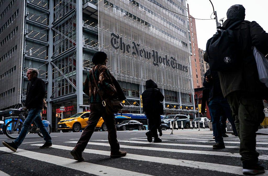 EXCLUSIVE: ‘The New York Times’ Sued by Shareholders Over Biased Israel Coverage
